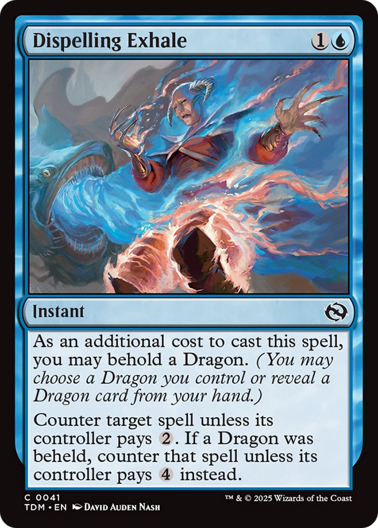 Dispelling Exhale [Tarkir: Dragonstorm] | Exor Games Summserside