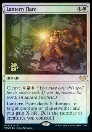 Lantern Flare [Innistrad: Crimson Vow Prerelease Promos] | Exor Games Summserside