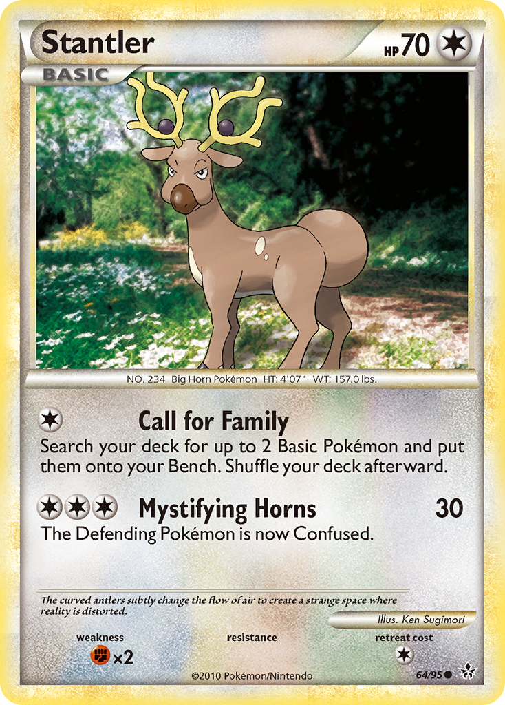 Stantler (64/95) [HeartGold & SoulSilver: Unleashed] | Exor Games Summserside