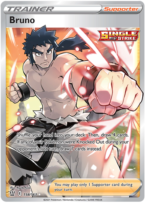 Bruno (158/163) [Sword & Shield: Battle Styles] | Exor Games Summserside