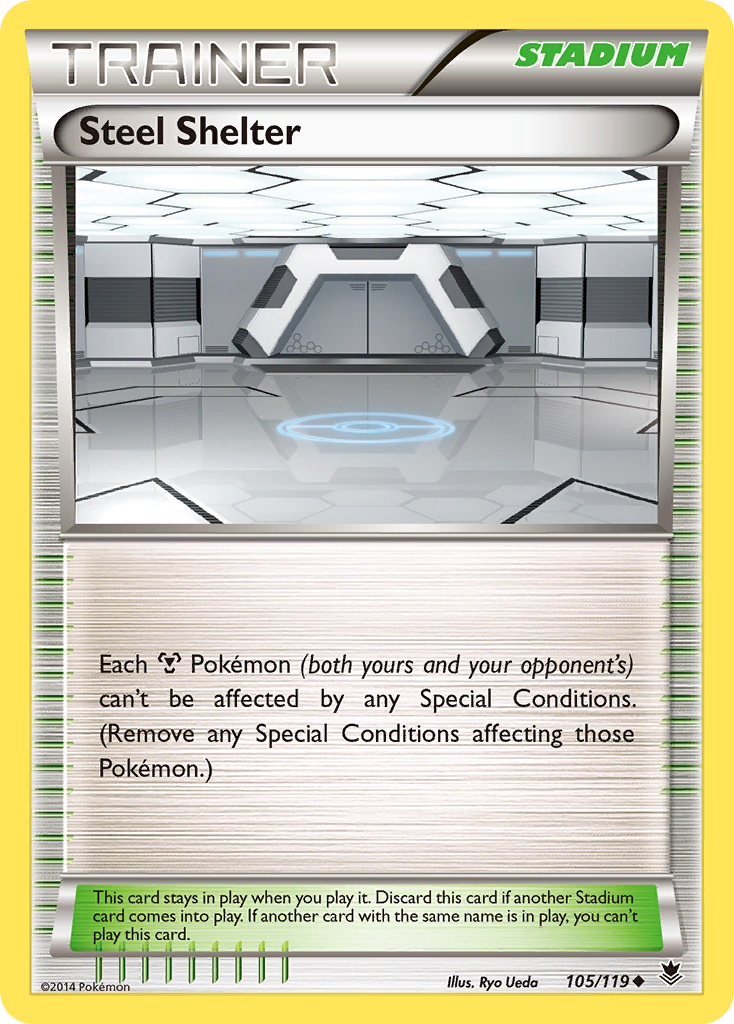 Steel Shelter (105/119) [XY: Phantom Forces] | Exor Games Summserside