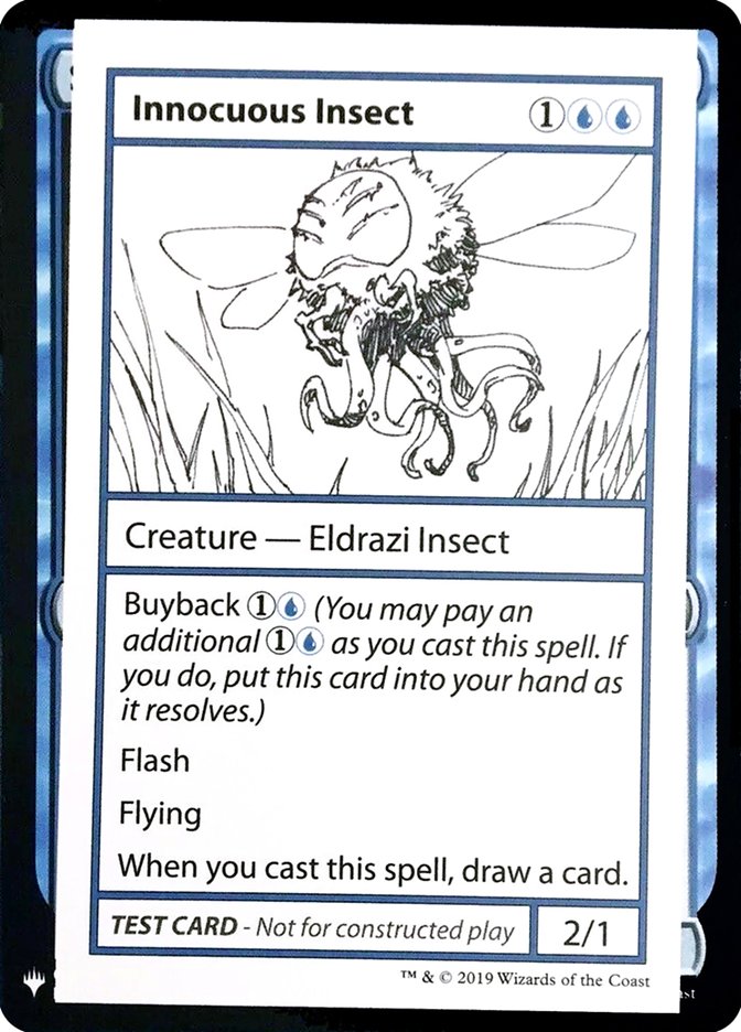 Innocuous Insect [Mystery Booster Playtest Cards] | Exor Games Summserside