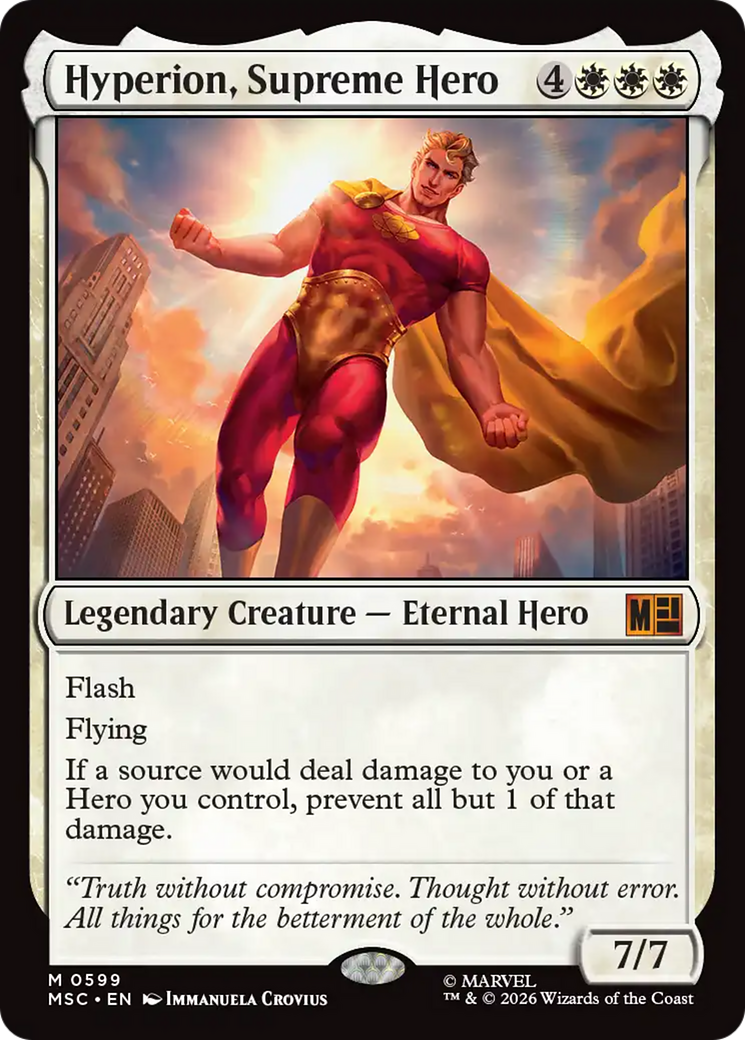 Hyperion, Supreme Hero [Marvel Super Heroes Commander] | Exor Games Summserside