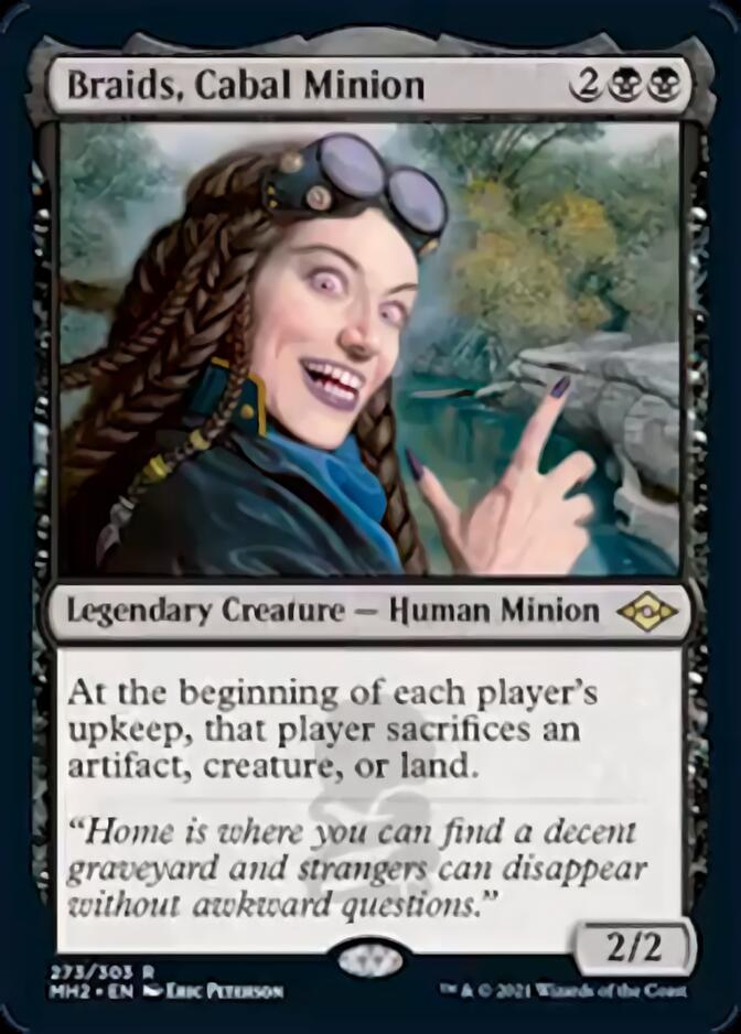 Braids, Cabal Minion (Foil Etched) [Modern Horizons 2] | Exor Games Summserside