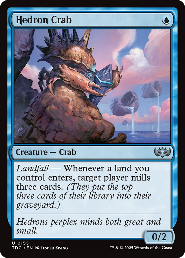 Hedron Crab [Tarkir: Dragonstorm Commander] | Exor Games Summserside