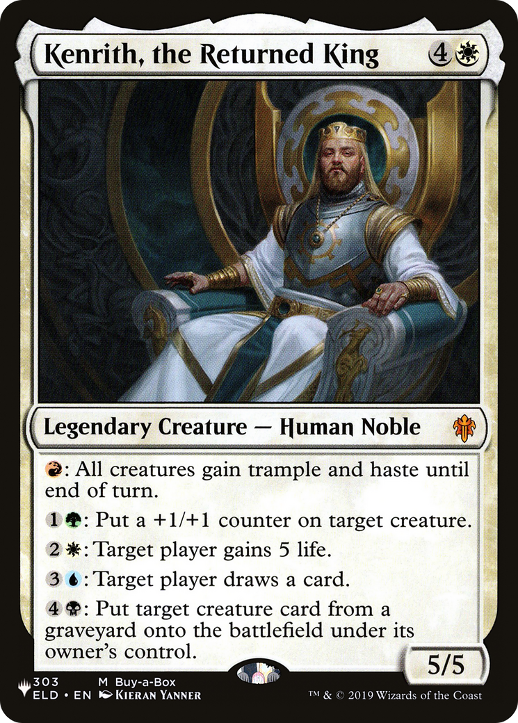 Kenrith, the Returned King [The List] | Exor Games Summserside