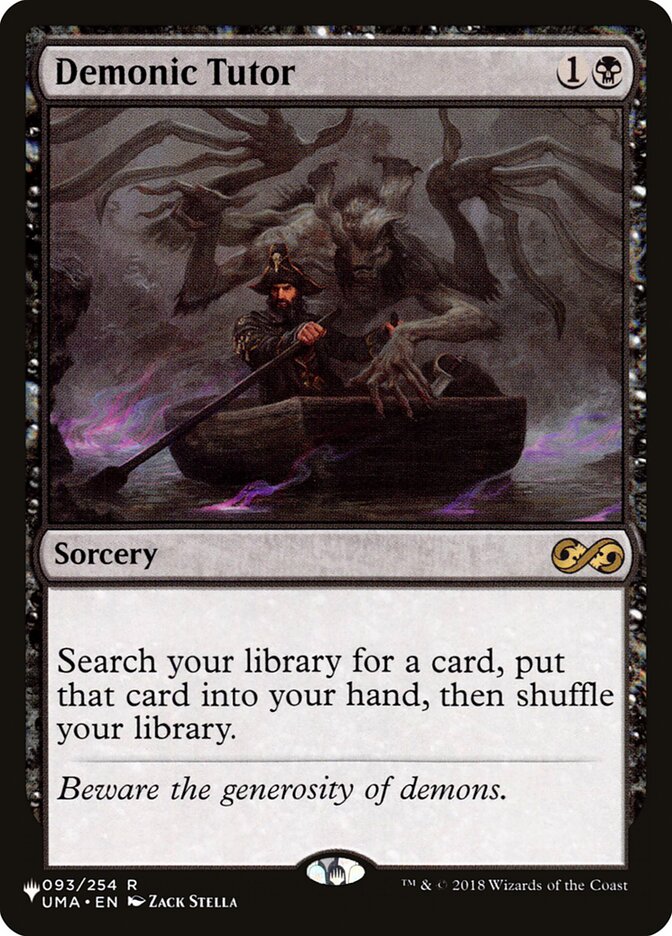Demonic Tutor [The List] | Exor Games Summserside
