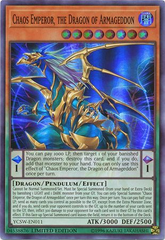 Chaos Emperor, the Dragon of Armageddon [YCSW-EN011] Super Rare | Exor Games Summserside