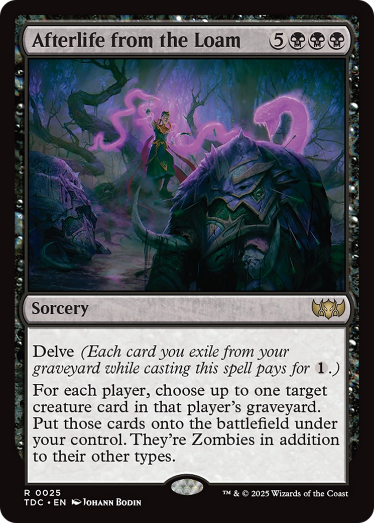 Afterlife from the Loam [Tarkir: Dragonstorm Commander] | Exor Games Summserside