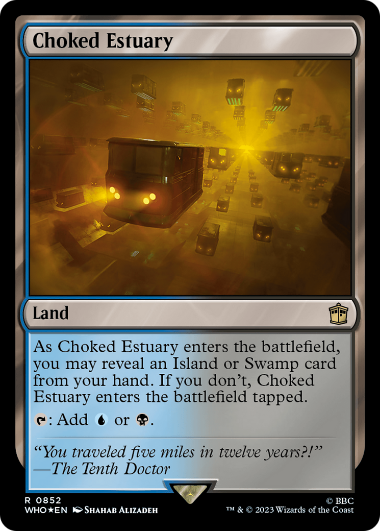 Choked Estuary (Surge Foil) [Doctor Who] | Exor Games Summserside