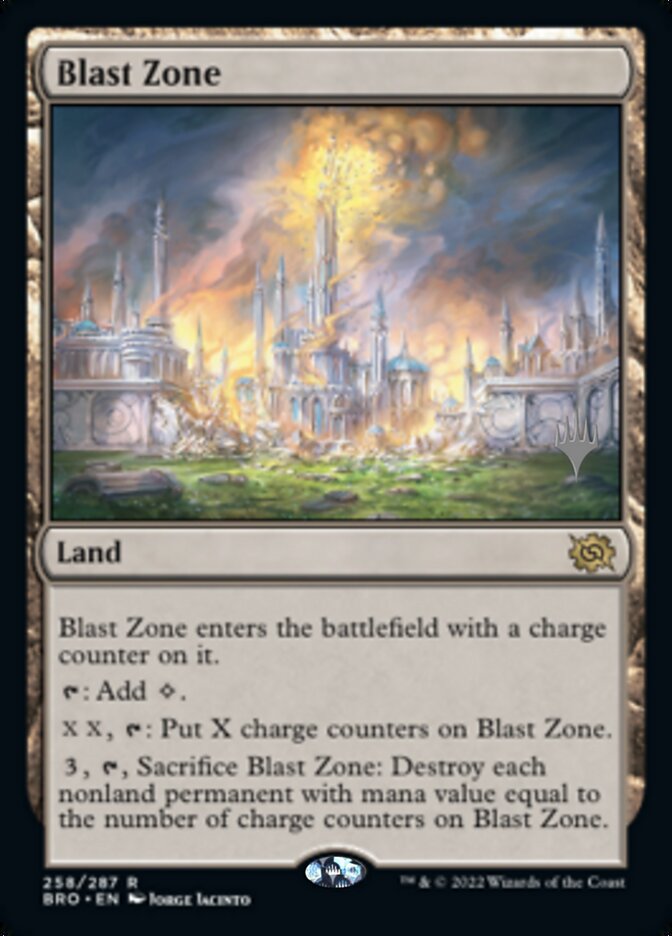 Blast Zone (Promo Pack) [The Brothers' War Promos] | Exor Games Summserside