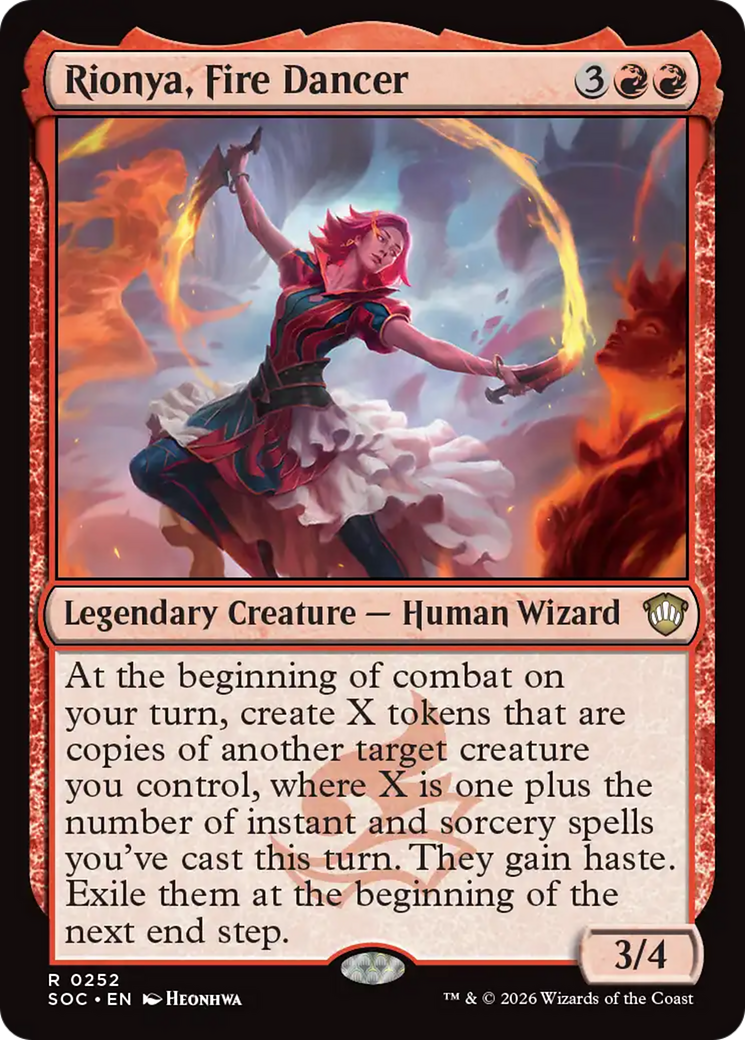 Rionya, Fire Dancer [Secrets of Strixhaven Commander] | Exor Games Summserside