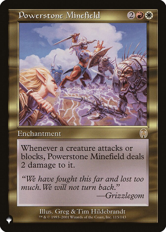 Powerstone Minefield [The List] | Exor Games Summserside