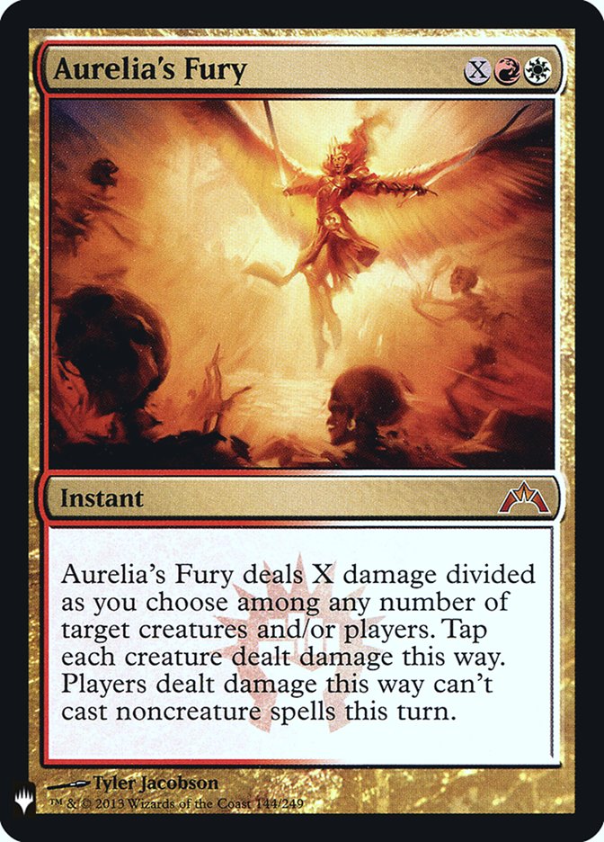 Aurelia's Fury [Mystery Booster] | Exor Games Summserside