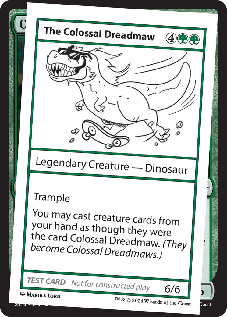 The Colossal Dreadmaw [Mystery Booster 2 Playtest Cards] | Exor Games Summserside