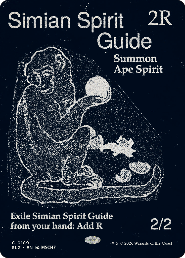 Simian Spirit Guide (0189) [Secret Lair x MSCHF: The Zeta Set] | Exor Games Summserside