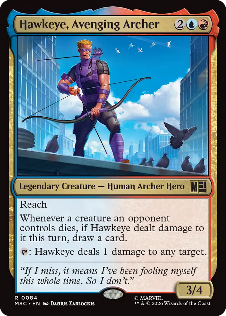 Hawkeye, Avenging Archer [Marvel Super Heroes Commander] | Exor Games Summserside