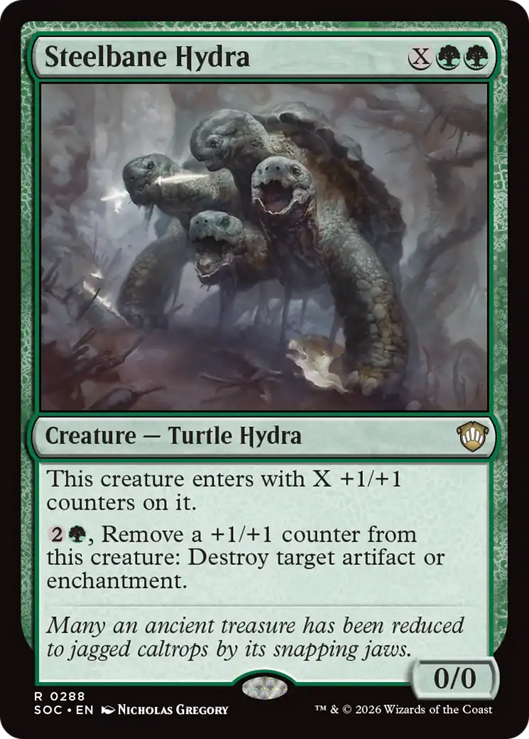 Steelbane Hydra [Secrets of Strixhaven Commander] | Exor Games Summserside