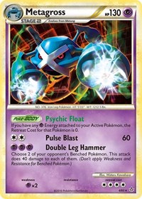 Metagross (4/95) (Cracked Ice Holo) (Theme Deck Exclusive) [HeartGold & SoulSilver: Unleashed] | Exor Games Summserside