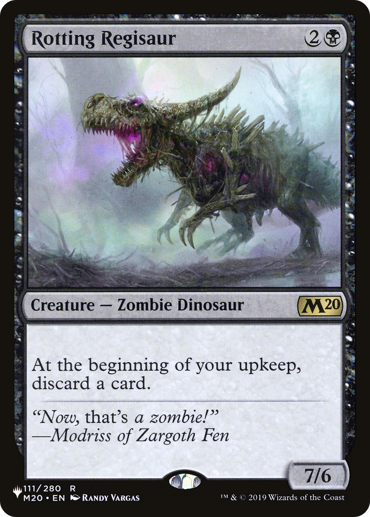 Rotting Regisaur [The List] | Exor Games Summserside