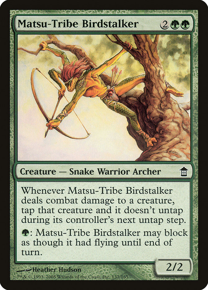 Matsu-Tribe Birdstalker [Saviors of Kamigawa] | Exor Games Summserside