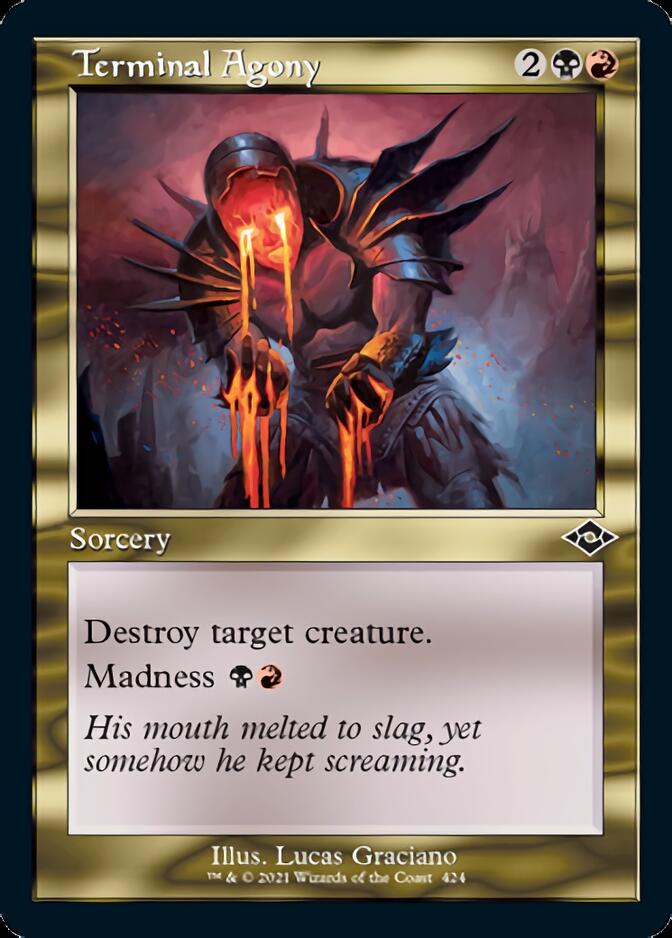 Terminal Agony (Retro) [Modern Horizons 2] | Exor Games Summserside