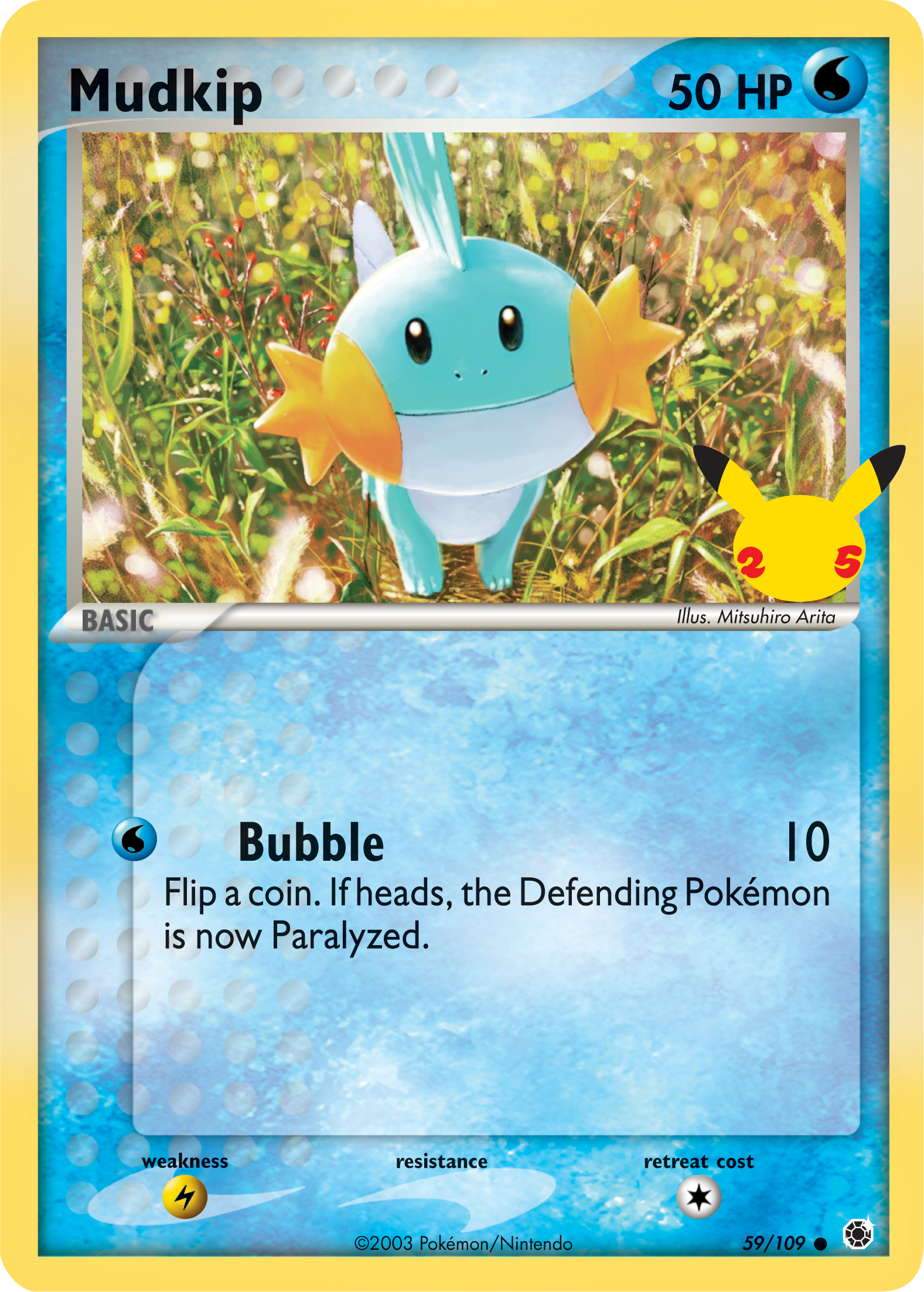 Mudkip (59/109) (Jumbo Card) [First Partner Pack] | Exor Games Summserside