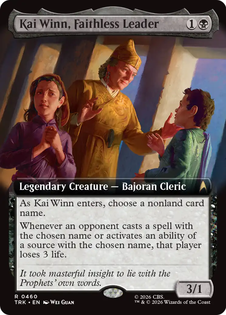 Kai Winn, Faithless Leader (Extended Art) [Star Trek] | Exor Games Summserside