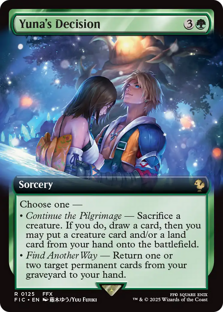 Yuna's Decision (Extended Art) [FINAL FANTASY Commander] | Exor Games Summserside