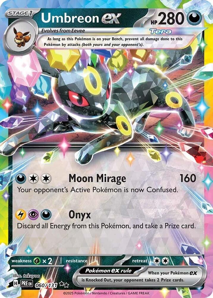 Umbreon ex (060/131) [Scarlet & Violet: Prismatic Evolutions] | Exor Games Summserside