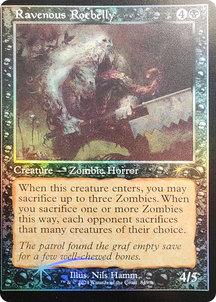 Ravenous Rotbelly (Retro Frame) [Secret Lair Drop Series] | Exor Games Summserside