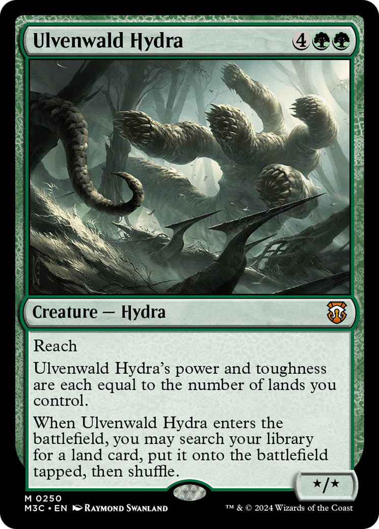 Ulvenwald Hydra (Ripple Foil) [Modern Horizons 3 Commander] | Exor Games Summserside