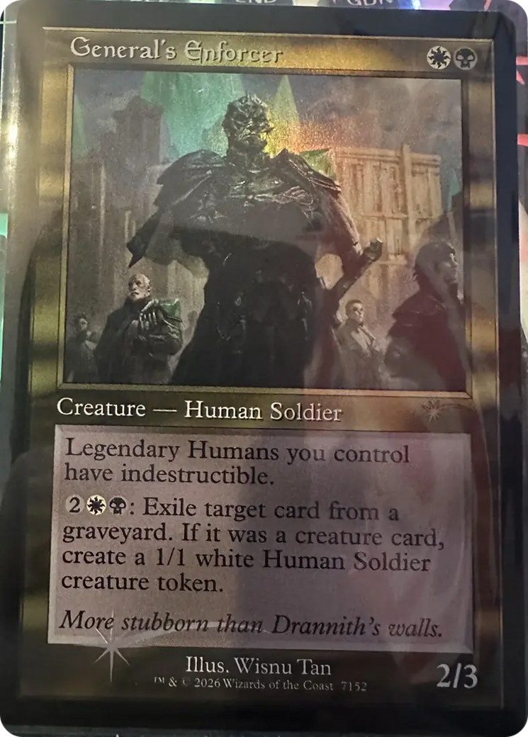 General's Enforcer (7152) (Retro Frame) [Secret Lair Drop Series] | Exor Games Summserside