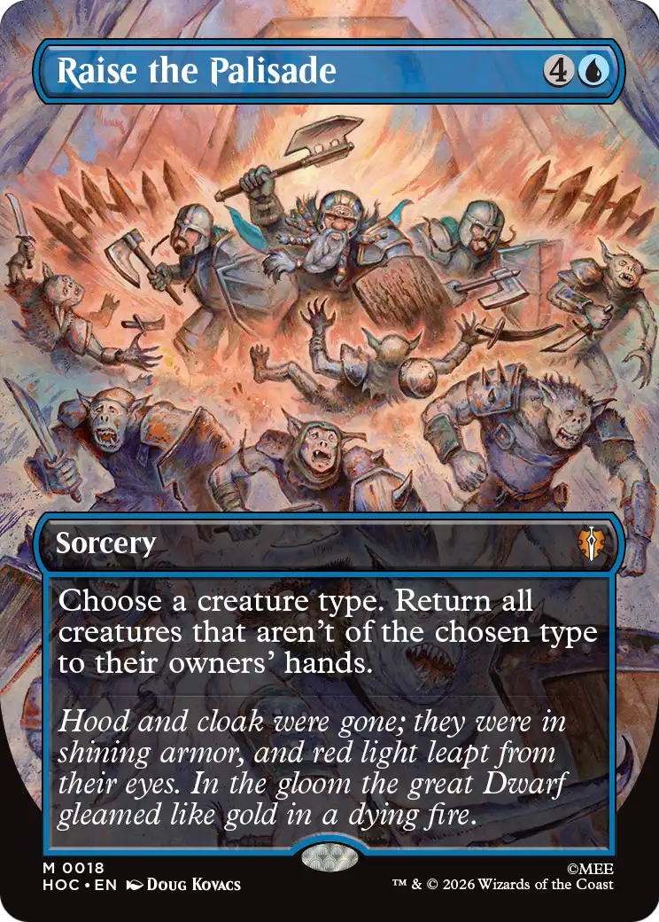 Raise the Palisade (Borderless) [The Hobbit: Eternal-Legal] | Exor Games Summserside