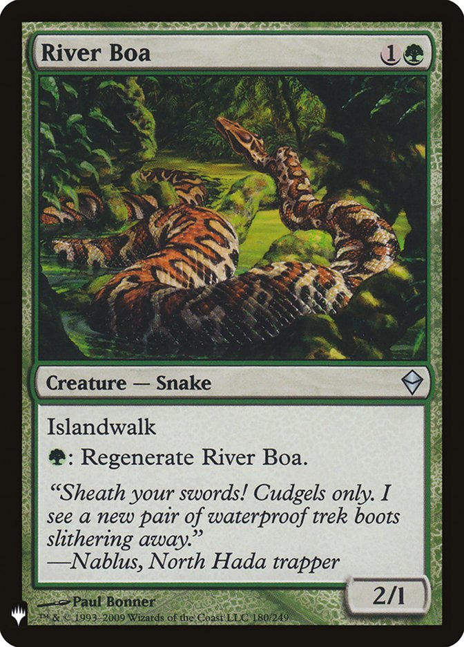 River Boa [Mystery Booster] | Exor Games Summserside