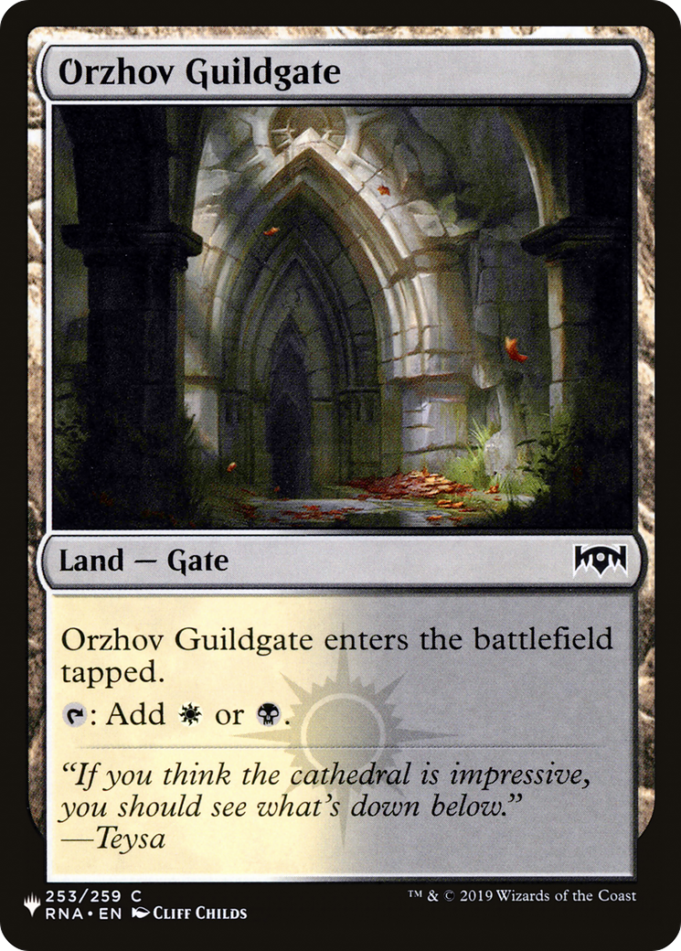 Orzhov Guildgate (253) [The List] | Exor Games Summserside