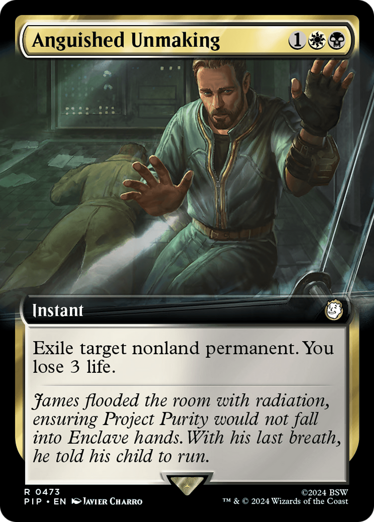Anguished Unmaking (Extended Art) [Fallout] | Exor Games Summserside