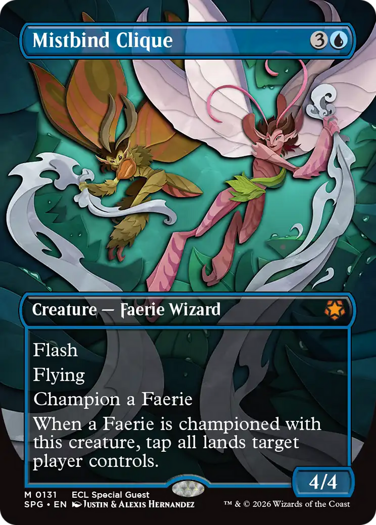 Mistbind Clique (Borderless) [Lorwyn Eclipsed Special Guests] | Exor Games Summserside