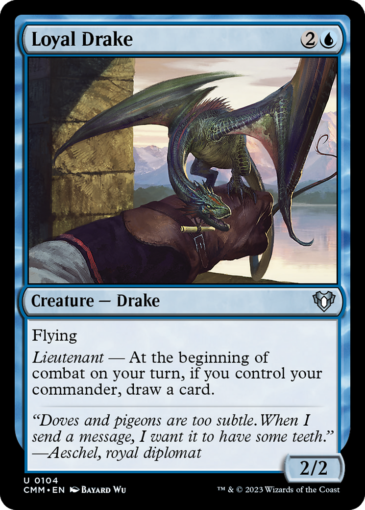 Loyal Drake [Commander Masters] | Exor Games Summserside