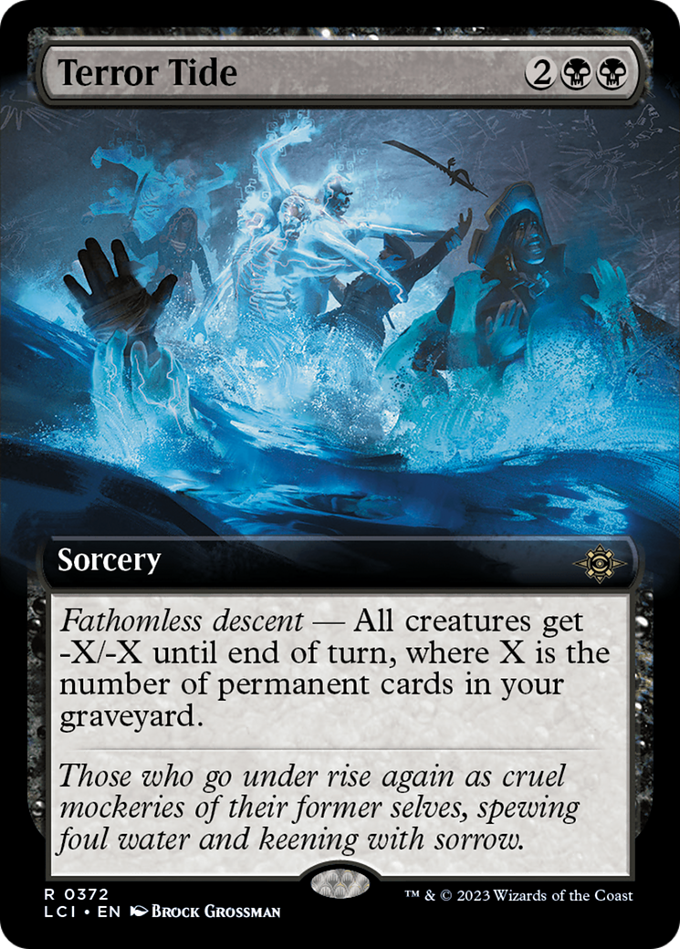 Terror Tide (Extended Art) [The Lost Caverns of Ixalan] | Exor Games Summserside