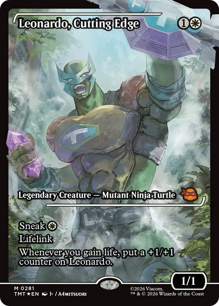Leonardo, Cutting Edge (Showcase) [Teenage Mutant Ninja Turtles] | Exor Games Summserside