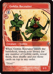 Goblin Recruiter (Future Sight) [Mystery Booster 2] | Exor Games Summserside