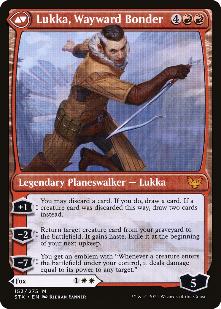 Mila, Crafty Companion // Lukka, Wayward Bonder [Secret Lair: From Cute to Brute] | Exor Games Summserside