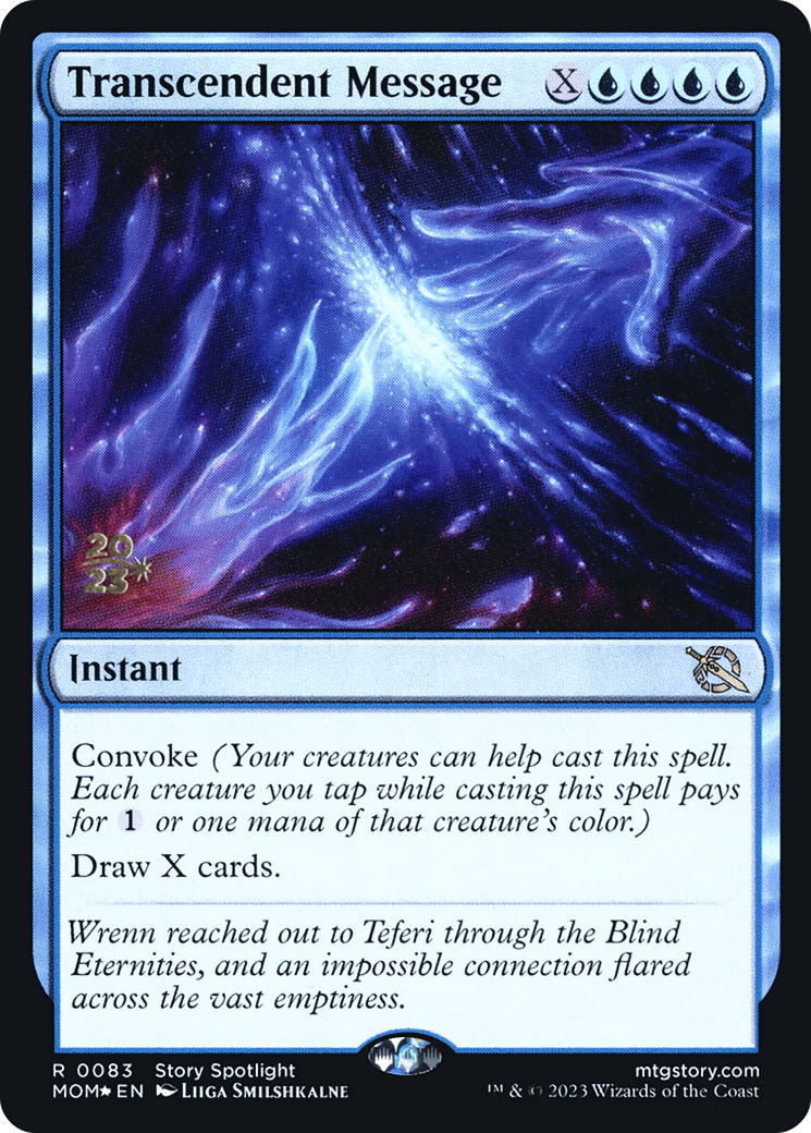 Transcendent Message [March of the Machine Prerelease Promos] | Exor Games Summserside