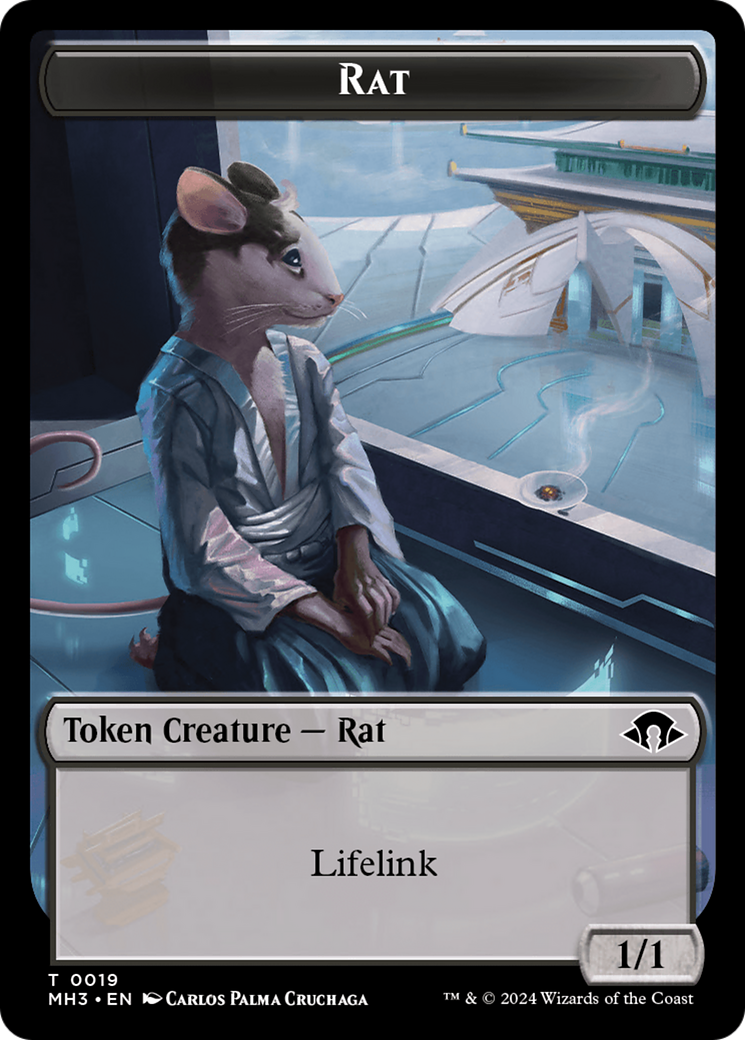 Rat Token [Modern Horizons 3 Tokens] | Exor Games Summserside