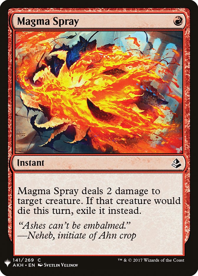 Magma Spray [Mystery Booster] | Exor Games Summserside