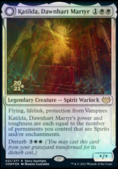 Katilda, Dawnhart Martyr // Katilda's Rising Dawn [Innistrad: Crimson Vow Prerelease Promos] | Exor Games Summserside