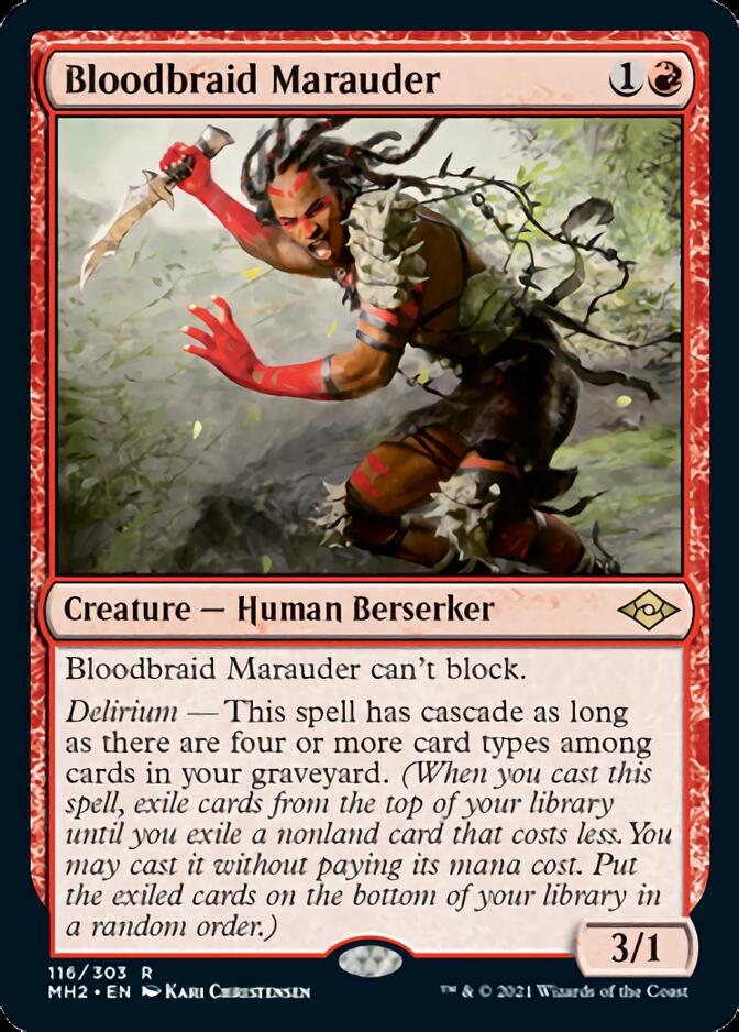 Bloodbraid Marauder [Modern Horizons 2] | Exor Games Summserside