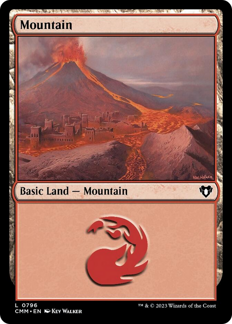 Mountain (796) [Commander Masters] | Exor Games Summserside