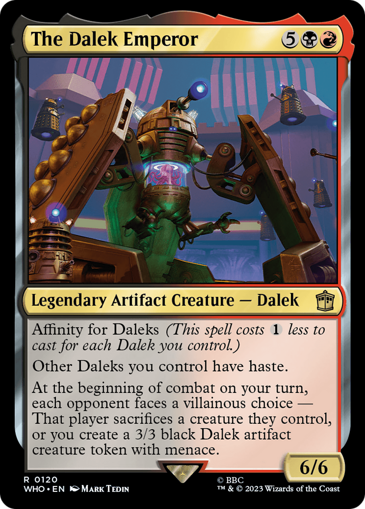 The Dalek Emperor (Extended Art) [Doctor Who] | Exor Games Summserside